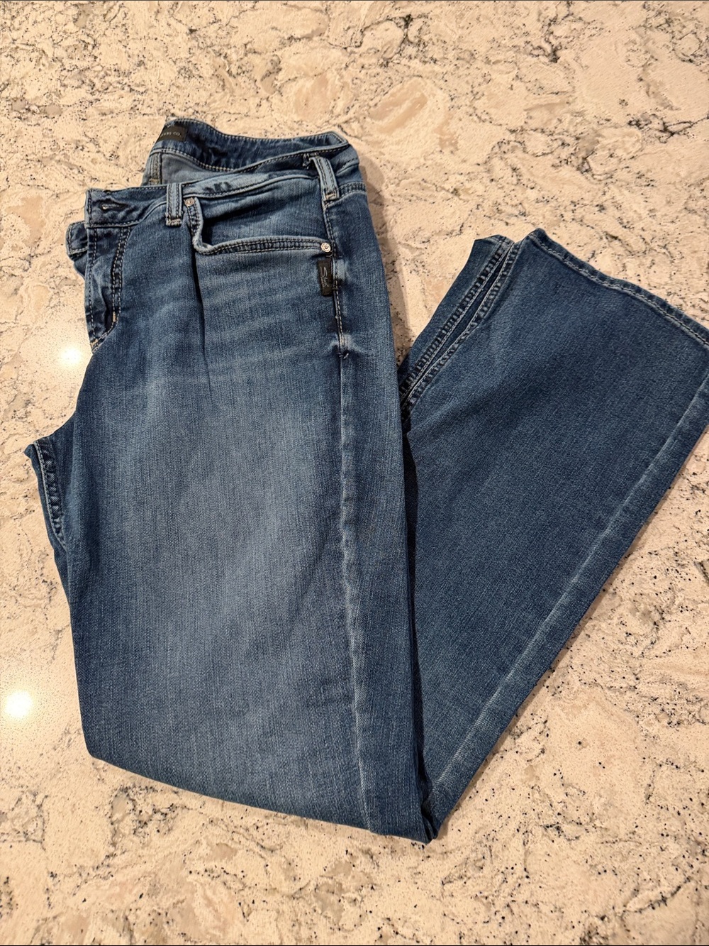Silver Jeans Women's Medium Blue Boot Cut Jeans